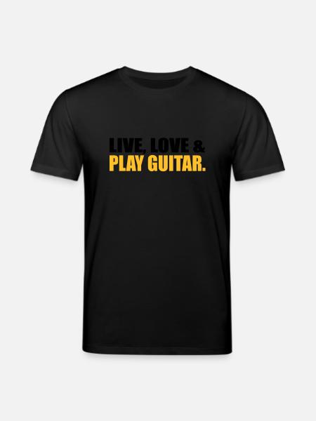 Gitarre - Stanley/Stella Unisex Bio-T-Shirt CREATOR - Schwarz