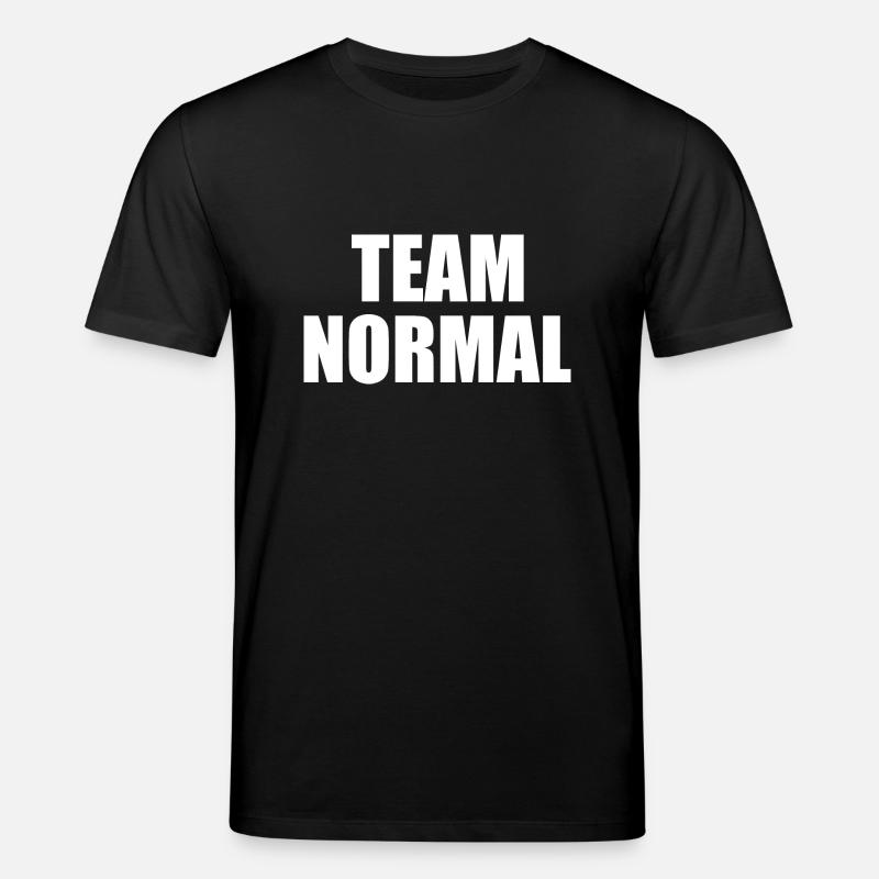 Team normal - T-shirt bio CREATOR Stanley/Stella Unisexe - noir