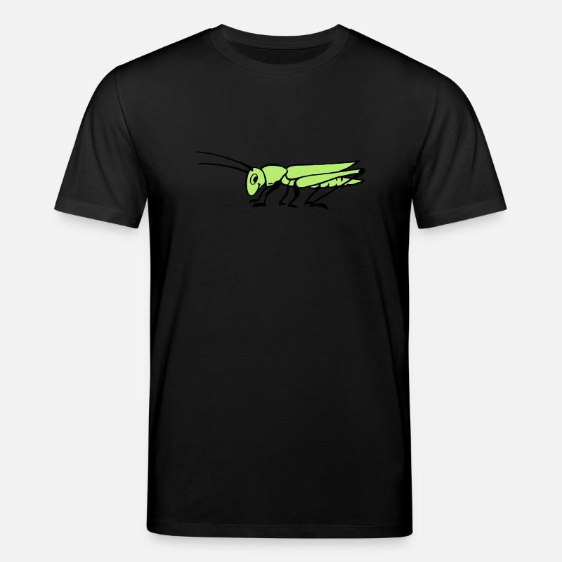 Heuschrecke - Stanley/Stella Unisex Bio-T-Shirt CREATOR  - Schwarz