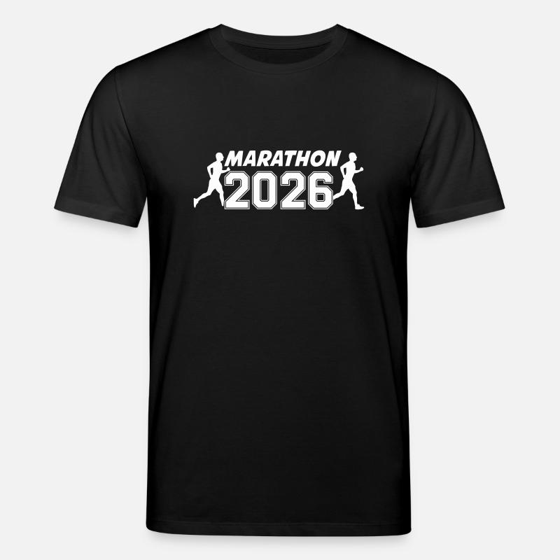 Marathon 2026 - T-shirt bio CREATOR Stanley/Stella Unisexe - noir
