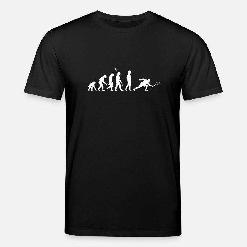 Squash Evolution - Stanley/Stella Unisex Bio-T-Shirt CREATOR  - Schwarz