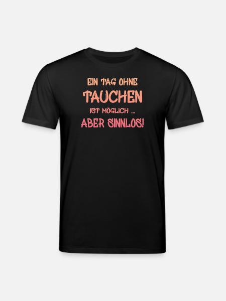 Tauchen Diving Taucher - Stanley/Stella Unisex Bio-T-Shirt CREATOR - Schwarz