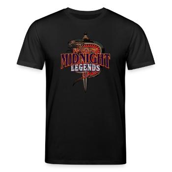 Midnight Legends | Dream Artworks - Stanley/Stella Unisex Bio-T-Shirt CREATOR  - Schwarz - Vorne - Alina (178cm) & Michal (187cm)