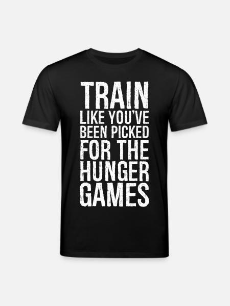 train like you've been picked - Stanley/Stella CREATOR Unisex Organic T-Shirt - black