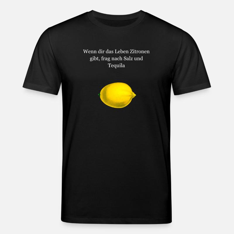 Zitrone - Stanley/Stella Unisex Bio-T-Shirt CREATOR  - Schwarz
