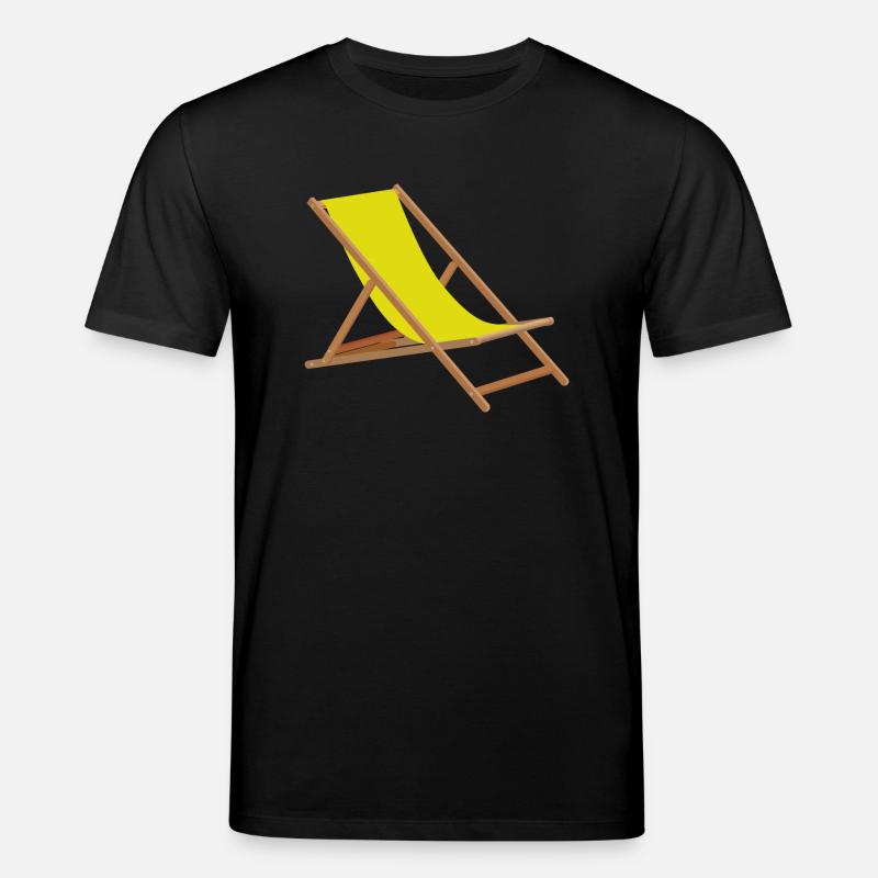 Strand Sommer Sonne Liegestuhl Urlaub - T-shirt bio CREATOR Stanley/Stella Unisexe - noir