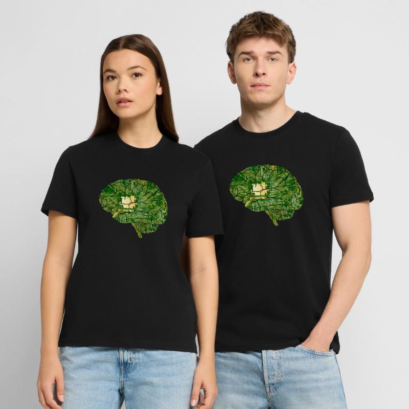 Brain - Computer Board - Artificial Intelligence Stanley/Stella CREATOR Unisex Organic T-Shirt