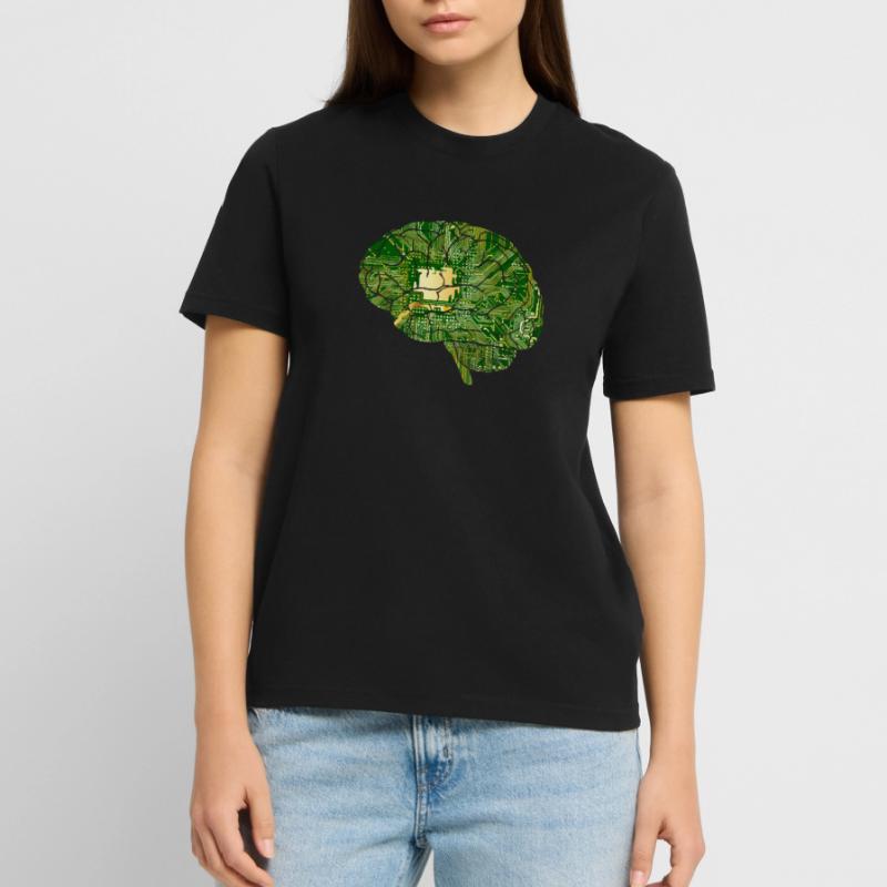 Brain - Computer Board - Artificial Intelligence Stanley/Stella CREATOR Unisex Organic T-Shirt