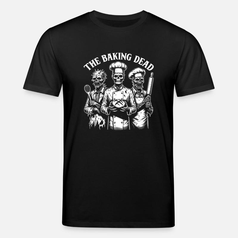 Baking Dead - backende Zombies - Stanley/Stella CREATOR Unisex Organic T-Shirt - black