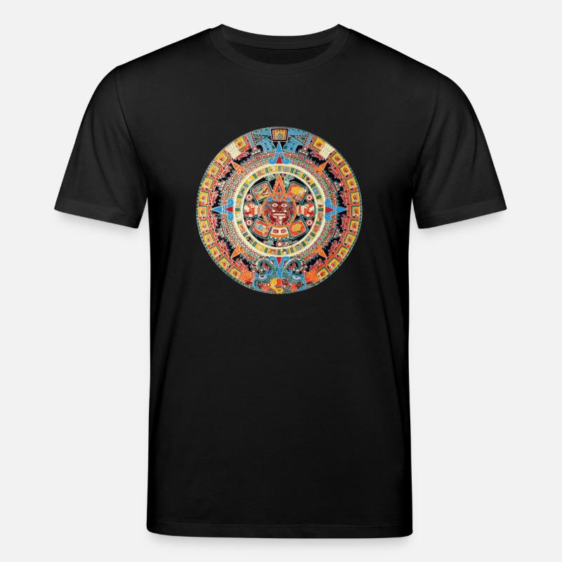 Maya Calender - Stanley/Stella Unisex Bio-T-Shirt CREATOR  - Schwarz