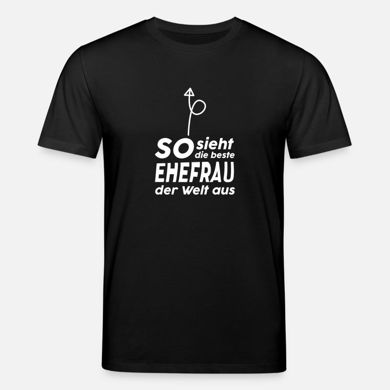 Ehefrau - Stanley/Stella Unisex Bio-T-Shirt CREATOR  - Schwarz