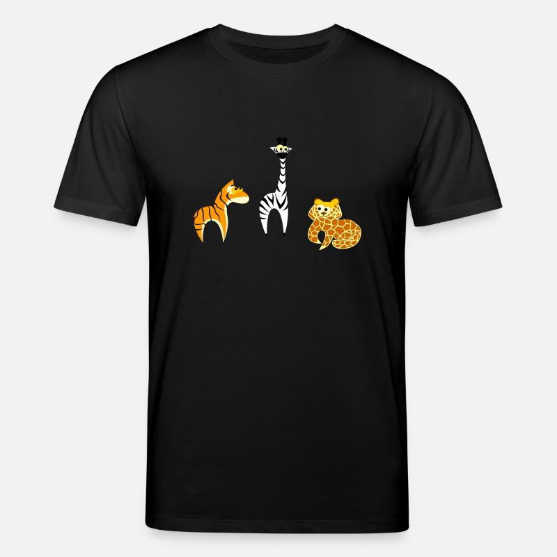 Zootiere - Stanley/Stella Unisex Bio-T-Shirt CREATOR  - Schwarz