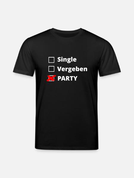 Party - Stanley/Stella Unisex Bio-T-Shirt CREATOR - Schwarz
