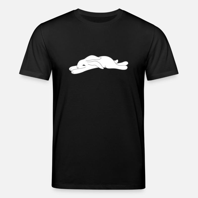 müdes Häschen - Stanley/Stella Unisex Bio-T-Shirt CREATOR  - Schwarz