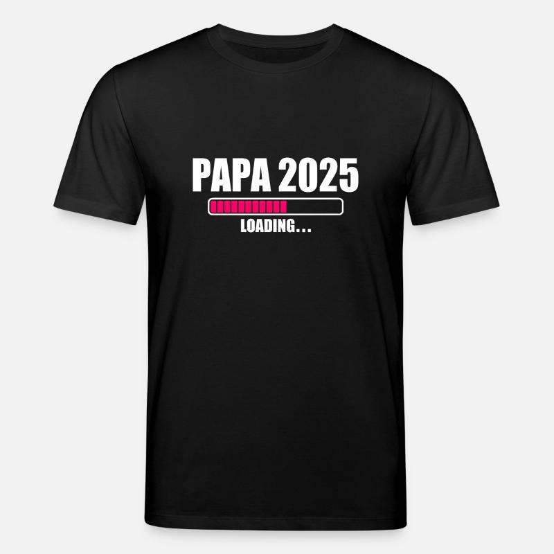 Papa 2025 - Stanley/Stella Unisex Bio-T-Shirt CREATOR - Schwarz