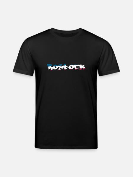 Rostock Graffiti - Stanley/Stella Unisex Bio-T-Shirt CREATOR - Schwarz