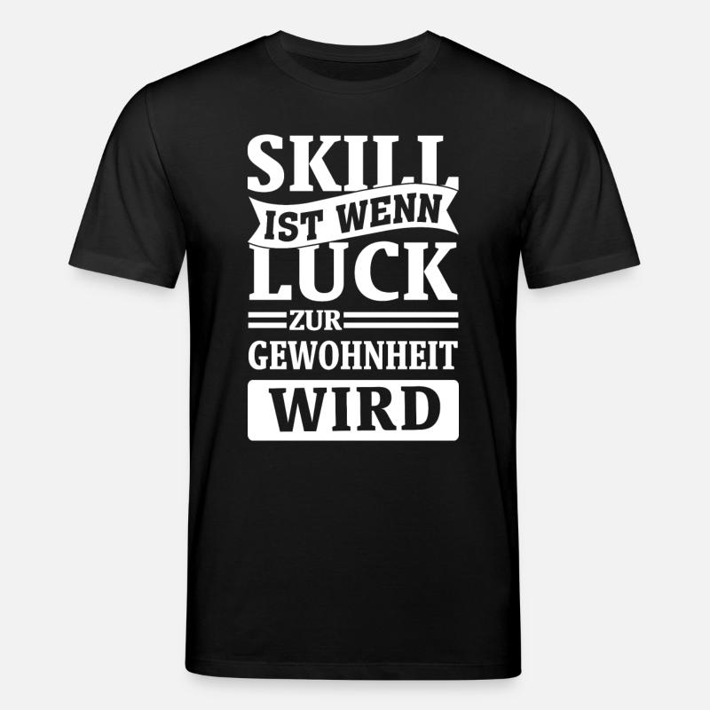 Skill - Stanley/Stella Unisex Bio-T-Shirt CREATOR  - Schwarz