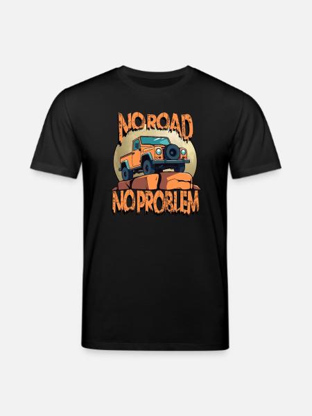 Off-Road Vehicle Driver - Stanley/Stella CREATOR Unisex Organic T-Shirt - black