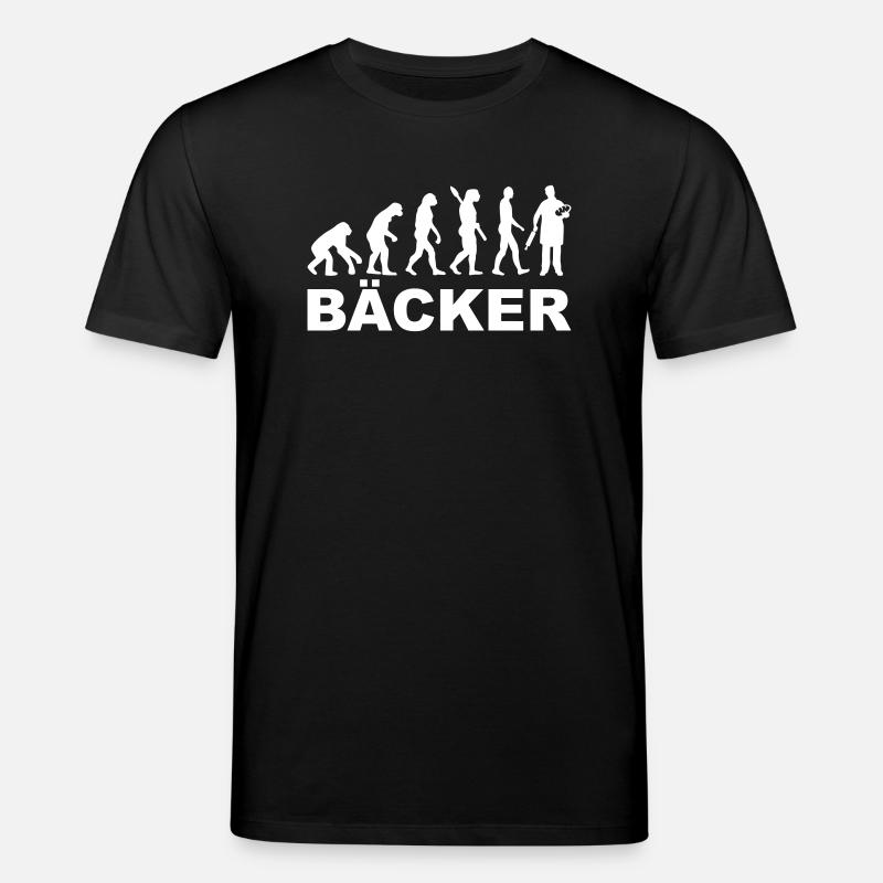 Bäcker - Stanley/Stella Unisex Bio-T-Shirt CREATOR  - Schwarz