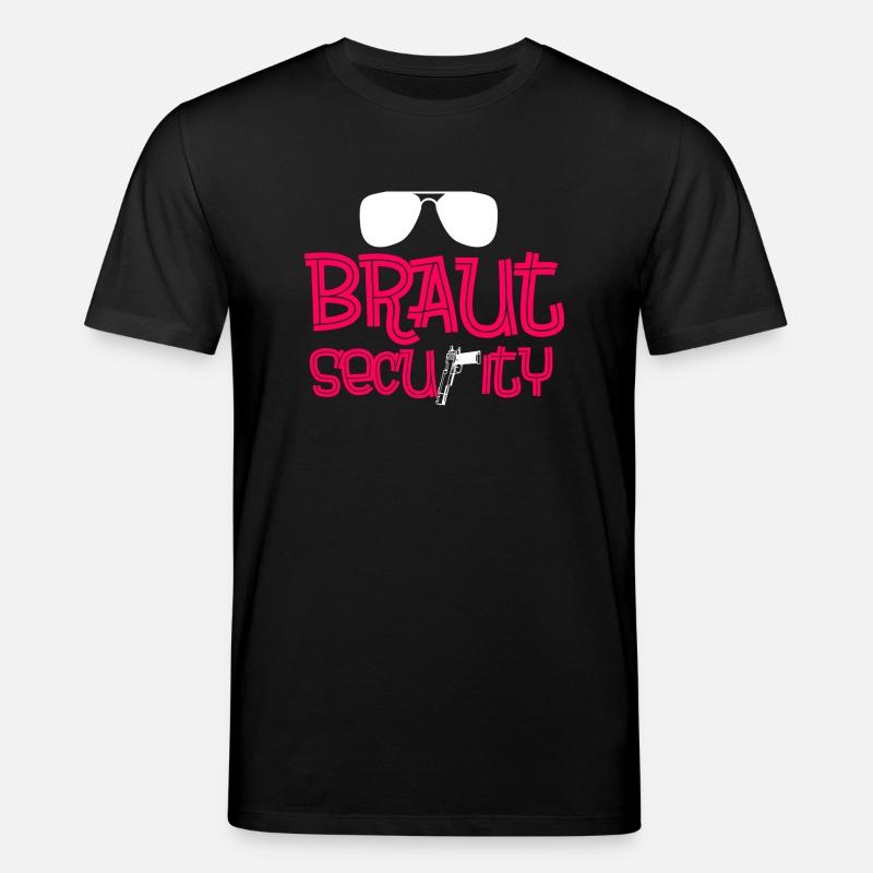Braut security - Stanley/Stella Unisex Bio-T-Shirt CREATOR  - Schwarz