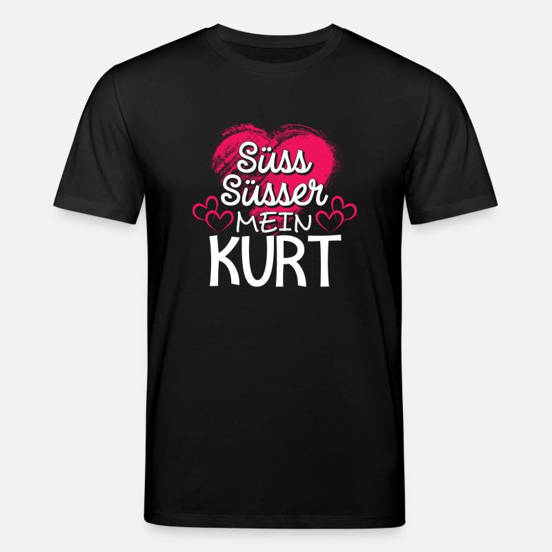 KURT - süss - Stanley/Stella Unisex Bio-T-Shirt CREATOR  - Schwarz