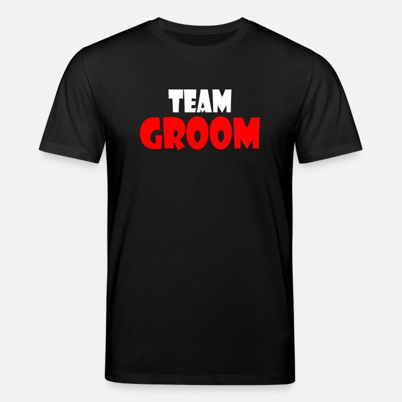 Team groom - Stanley/Stella Unisex Bio-T-Shirt CREATOR - Schwarz