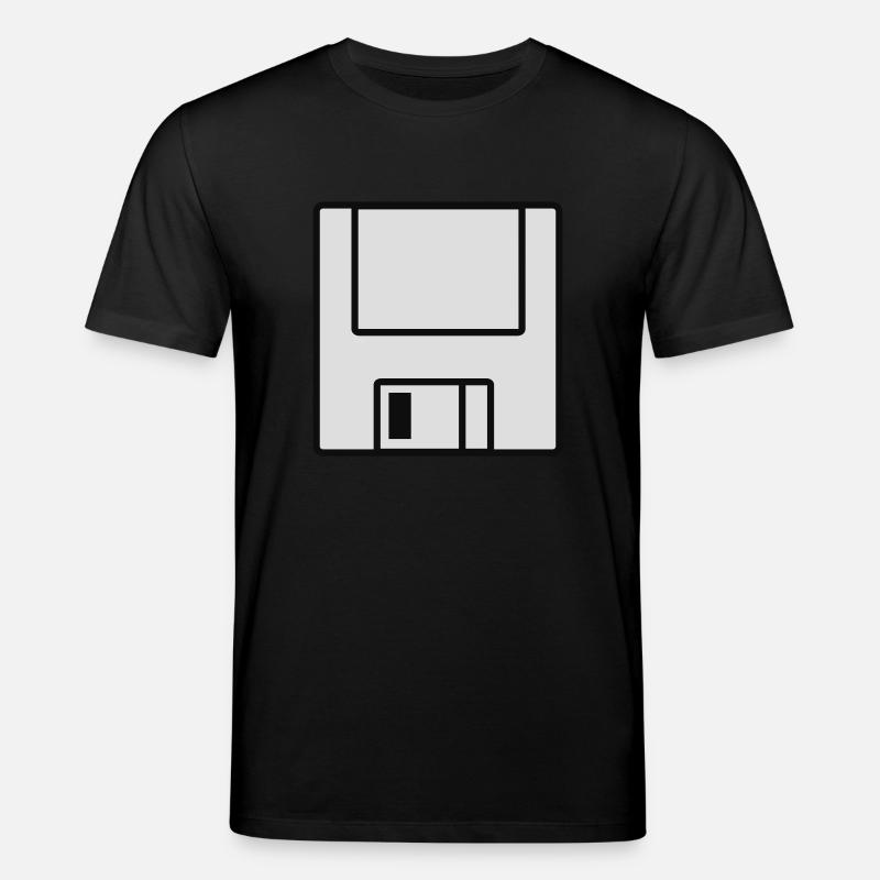 Computer Floppy disc - Stanley/Stella CREATOR Unisex Organic T-Shirt - black