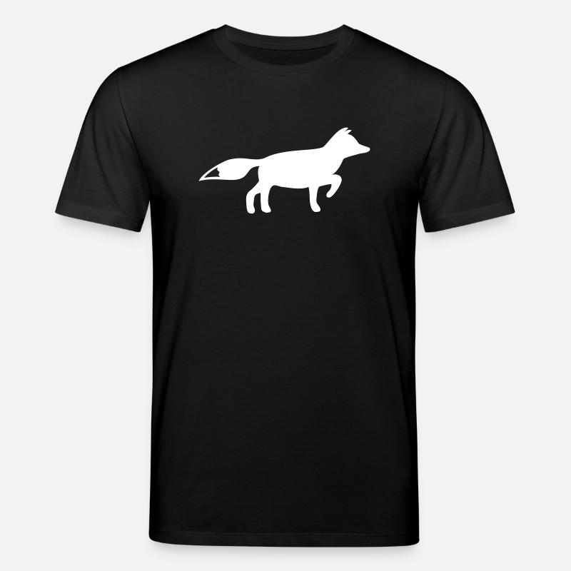 Ein Fuchs oder Füchsin - Stanley/Stella Unisex Bio-T-Shirt CREATOR  - Schwarz