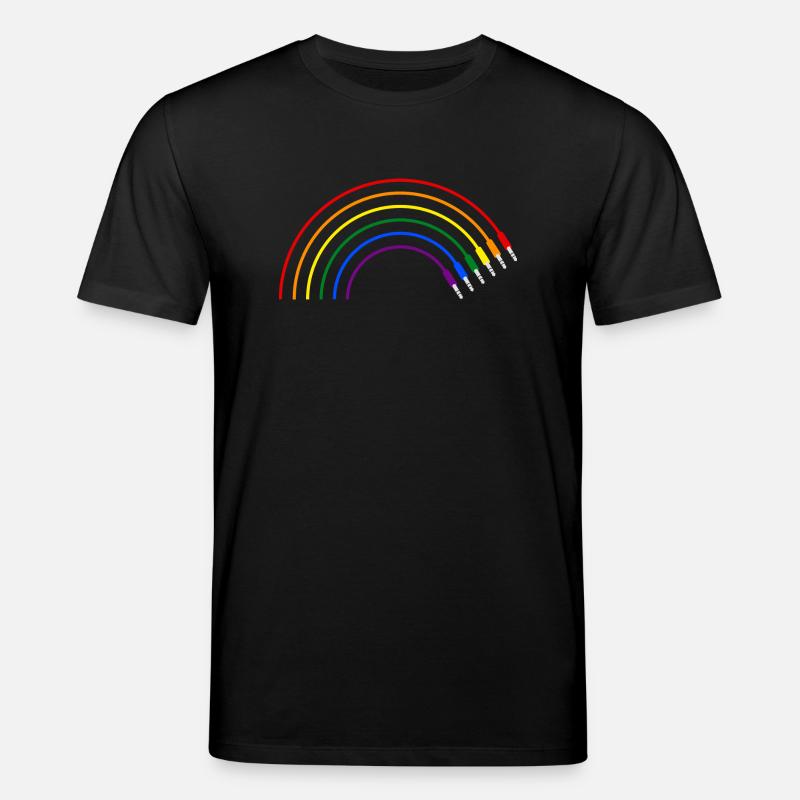 RAINBOW - Stanley/Stella Unisex Bio-T-Shirt CREATOR  - Schwarz