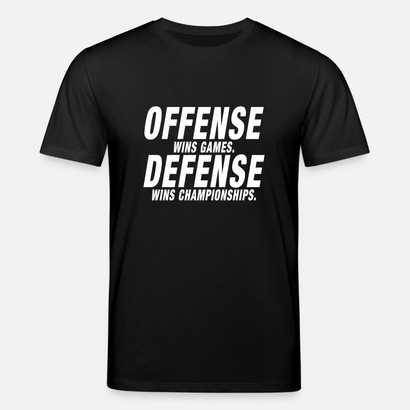 Offense Defense Championship - Stanley/Stella Unisex Bio-T-Shirt CREATOR  - Schwarz