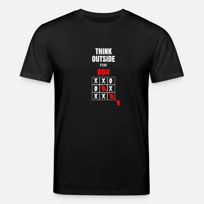 THINK OUTSIDE - Stanley/Stella Unisex Bio-T-Shirt CREATOR  - Schwarz