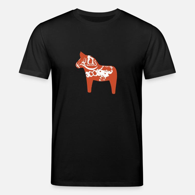 Dalapferd - Stanley/Stella Unisex Bio-T-Shirt CREATOR  - Schwarz