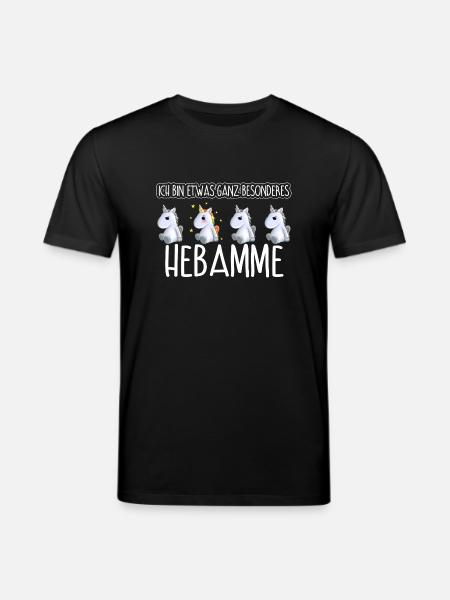 HEBAMME - Toll - Stanley/Stella Unisex Bio-T-Shirt CREATOR  - Schwarz