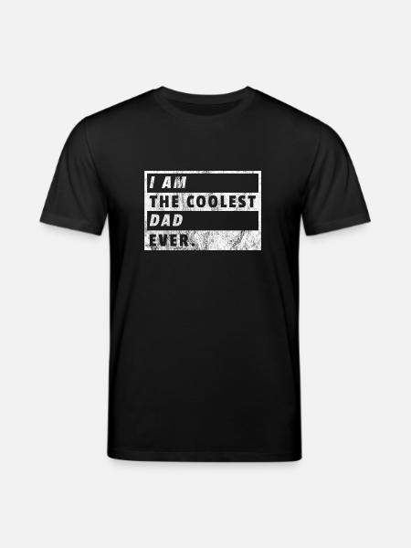 Gave Bedste far Far Fars Fars Daddy - Stanley/Stella CREATOR økologisk unisex-T-shirt - sort