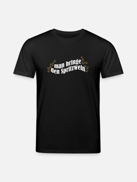 Spritzwein - Stanley/Stella Unisex Bio-T-Shirt CREATOR - Schwarz