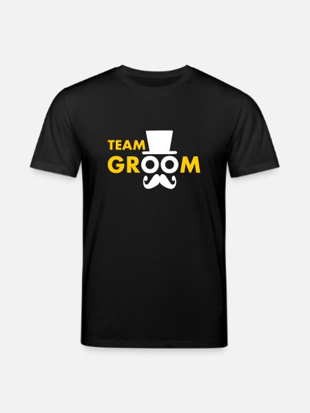 Team groom - Stanley/Stella CREATOR Unisex Organic T-Shirt - black