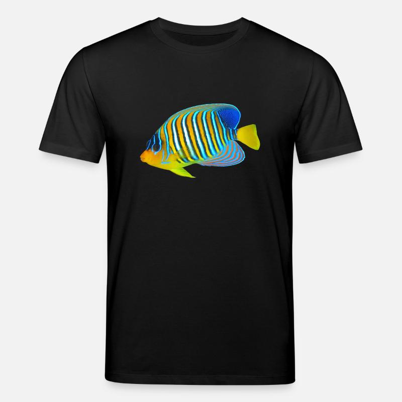 Fisch - Stanley/Stella Unisex Bio-T-Shirt CREATOR  - Schwarz