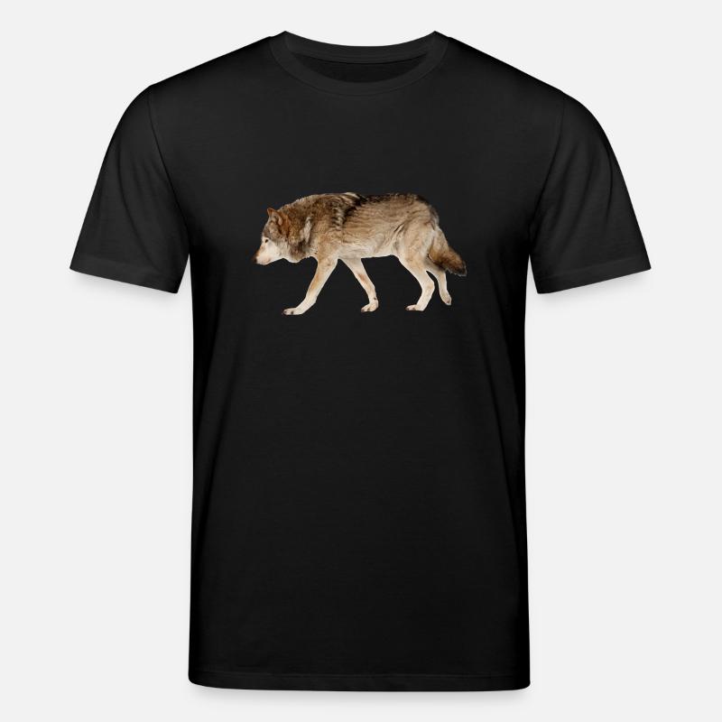 Loup - T-shirt bio CREATOR Stanley/Stella Unisexe - noir