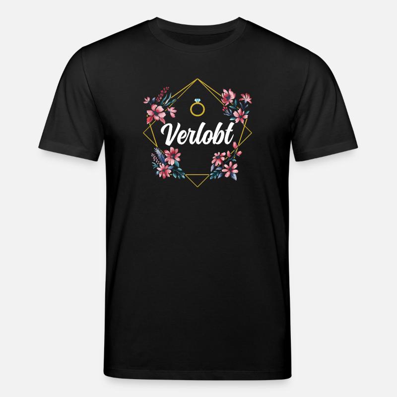 Verlobt - Stanley/Stella Unisex Bio-T-Shirt CREATOR  - Schwarz