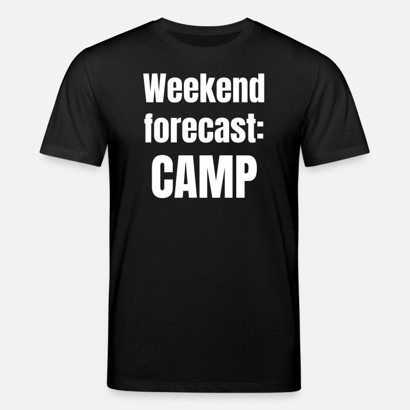 Weekend forecast: Camp - Stanley/Stella Unisex Bio-T-Shirt CREATOR - Schwarz