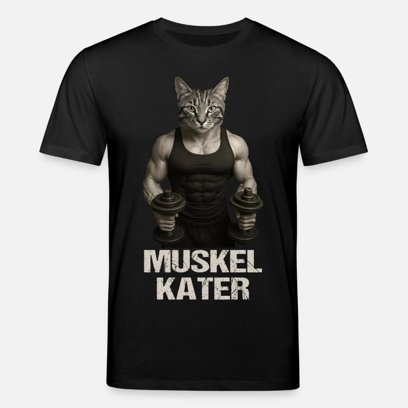 Muskelkater - Stanley/Stella Unisex Bio-T-Shirt CREATOR - Schwarz