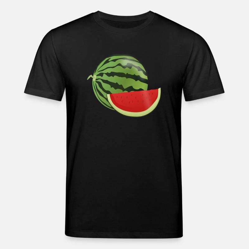 pastèque pastèque fruits végétariens1112 - T-shirt bio CREATOR Stanley/Stella Unisexe - noir