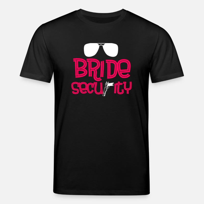 Bride security - Stanley/Stella CREATOR Unisex Organic T-Shirt - black