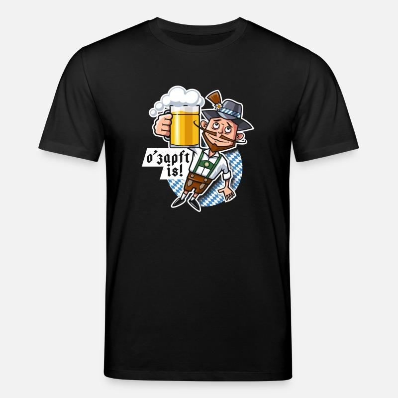 VL124C_Ogezapftis - Stanley/Stella Unisex Bio-T-Shirt CREATOR - Schwarz