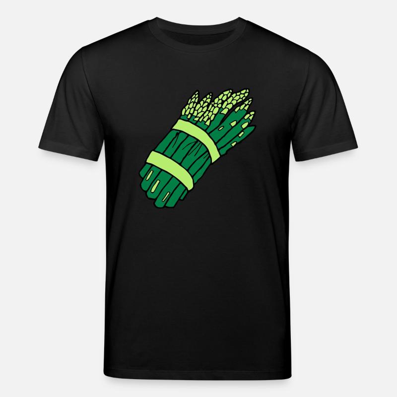 asparagus - Stanley/Stella Unisex Bio-T-Shirt CREATOR  - Schwarz