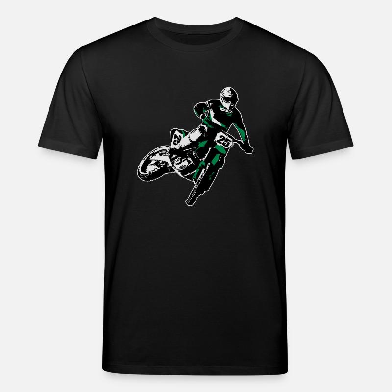 MotoCross - T-shirt bio CREATOR Stanley/Stella Unisexe - noir