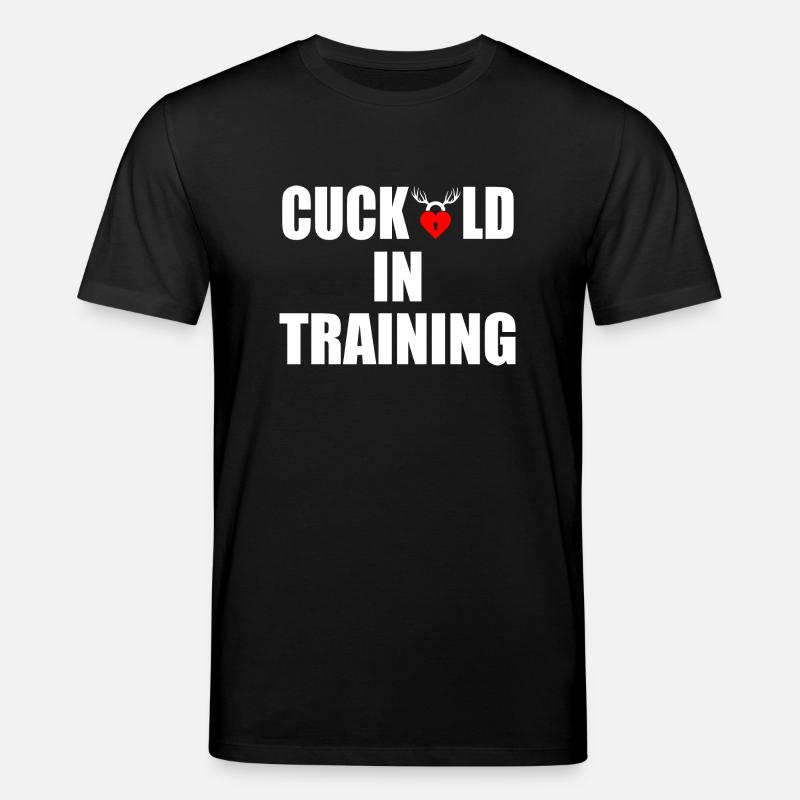 cuckold in training - T-shirt bio CREATOR Stanley/Stella Unisexe - noir