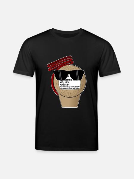 Pyro Sunglasses - Stanley/Stella CREATOR Unisex Organic T-Shirt - black