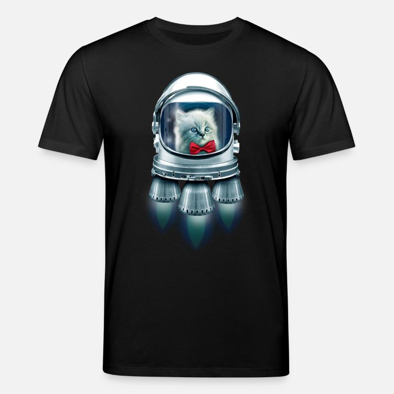 CASANOVA TO SPACE - Stanley/Stella CREATOR Unisex Organic T-Shirt - black