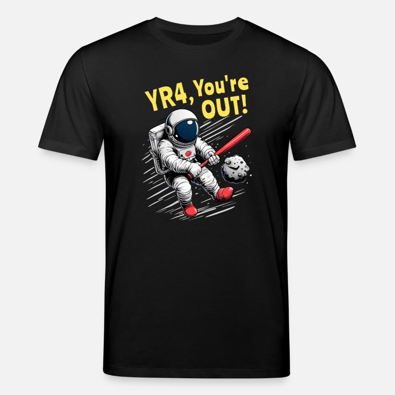 Astéroïde R4 2032 - Défense spatiale - T-shirt bio CREATOR Stanley/Stella Unisexe - noir